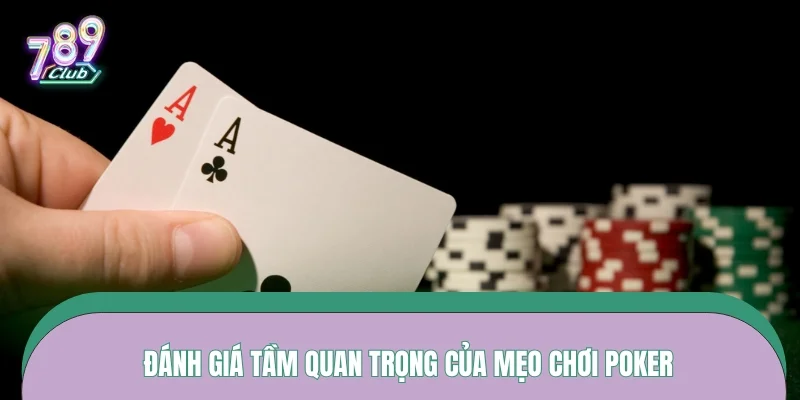Hai lá tẩy và bài chung trên bàn Texas Hold’em 789CLUB